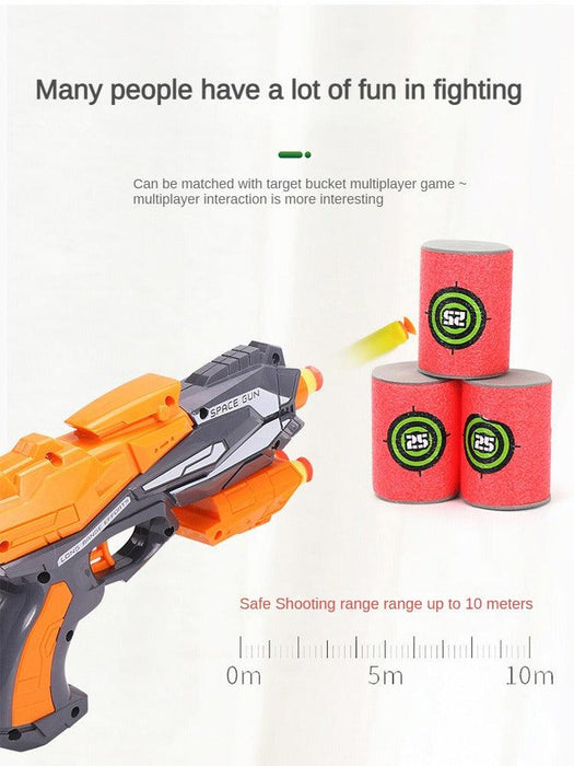 Soft Bullet Double Gun Toy - Keedlee - Toy Guns & Weapons - Bangladesh