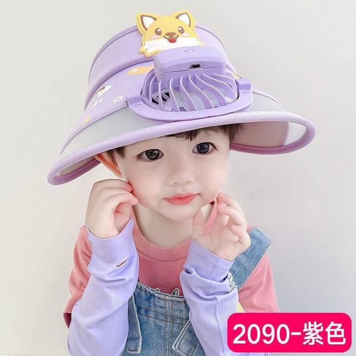 Kids Summer Fan Cap - Keedlee - baby accessories - Bangladesh