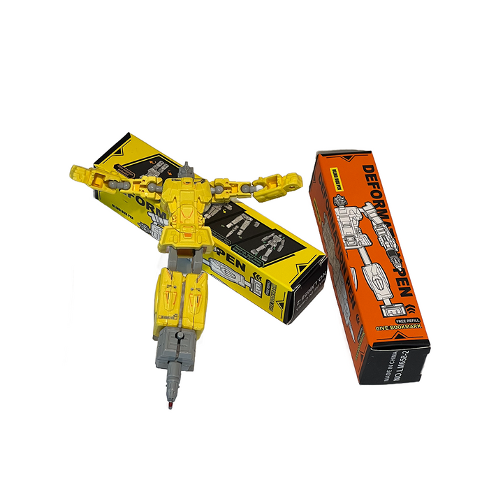 DIY Deformation Robot Pen,8+ (LM658-2),CN