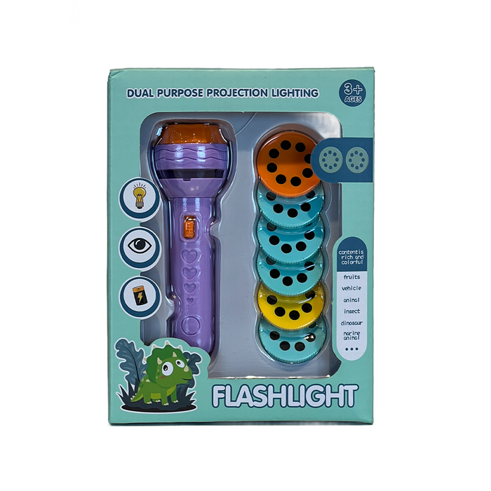 Flashlight Dual Purpose Projection B/O,3+ (6611-1)