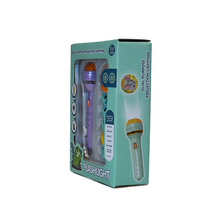Flashlight Dual Purpose Projection B/O,3+ (6611-1)
