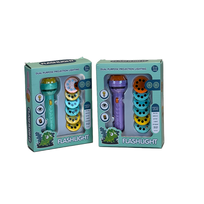 Flashlight Dual Purpose Projection B/O,3+ (6611-1)