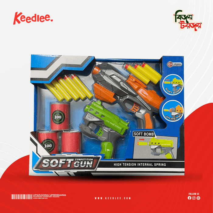 Soft gun 826-22 - Keedlee - Toy Guns & Weapons - Bangladesh