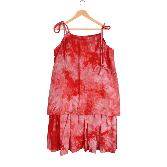 Girls Fashion Tie die Linen - Keedlee - little girl top - Bangladesh