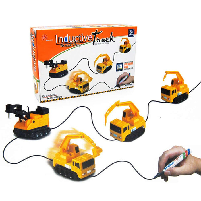 Magic Inductive Truck - Keedlee - Toys & Games - Bangladesh