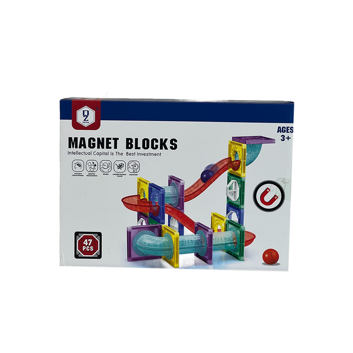 DEZHI Magnetic Blocks Track Ball 47Pcs 3+(HD384A),CN