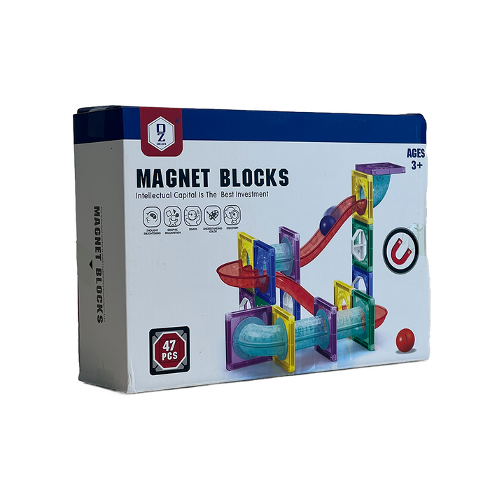 DEZHI Magnetic Blocks Track Ball 47Pcs 3+(HD384A),CN