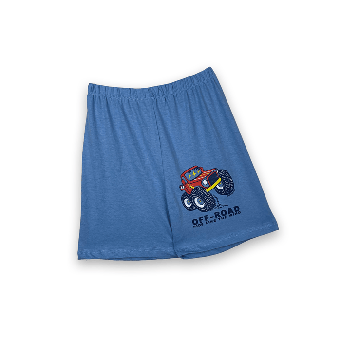 Truck Casual Wear Set - Keedlee - boys short and t-shirt sets - Bangladesh