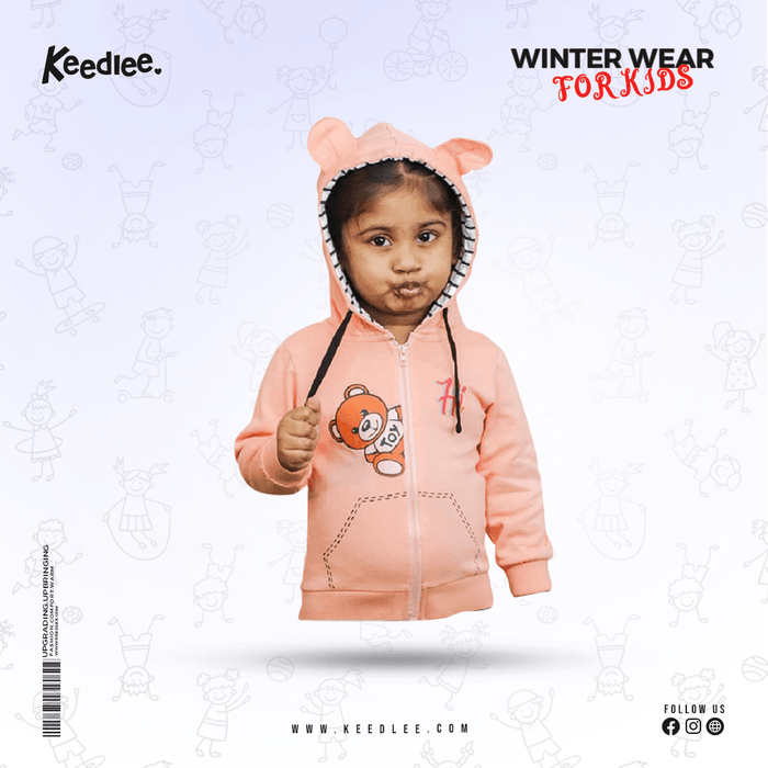 Baby Pink Hoodie - Keedlee