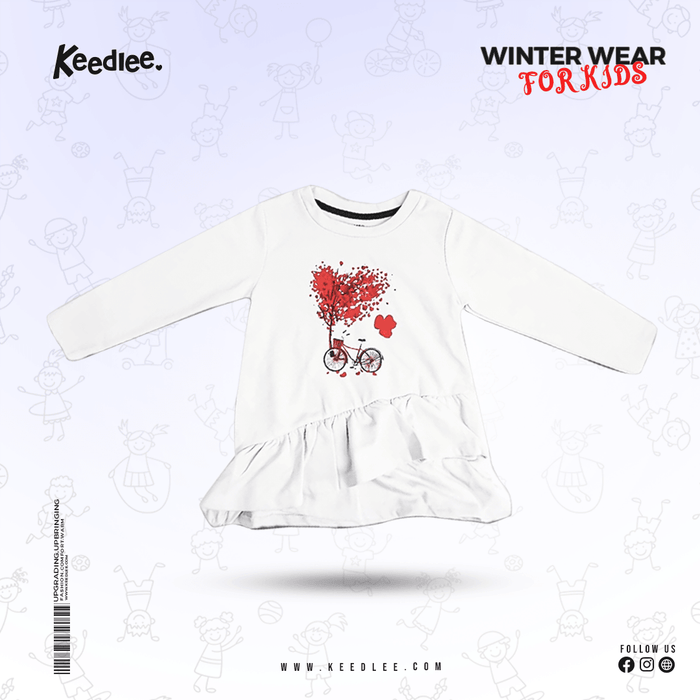 Frock grils Pink - Keedlee - girls frock - Bangladesh