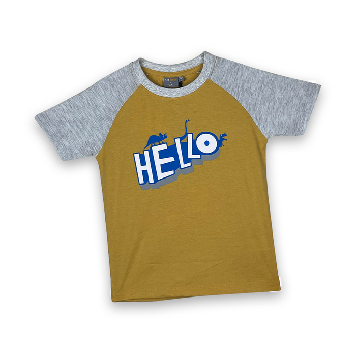 Hello Casual Wear Set - Keedlee - boys short and t-shirt sets - Bangladesh