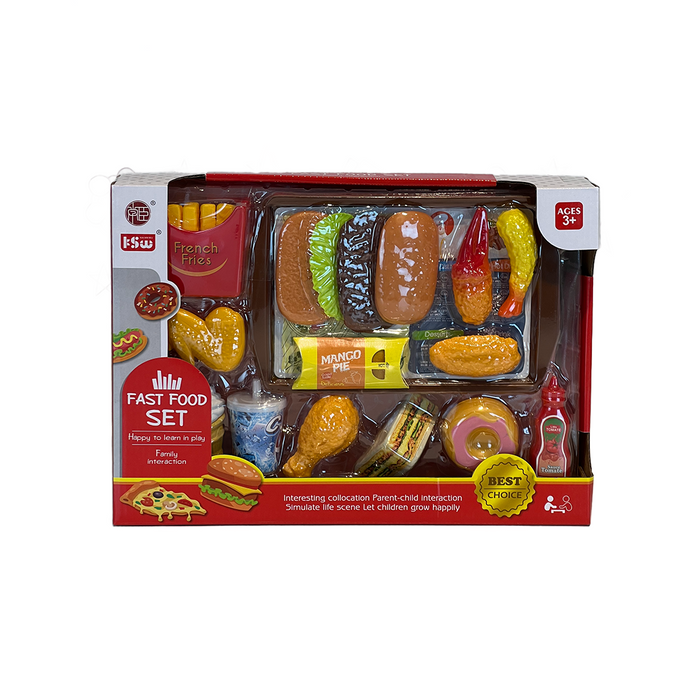 KaiXinWu Fast Food Set 3+ (23-22),CN