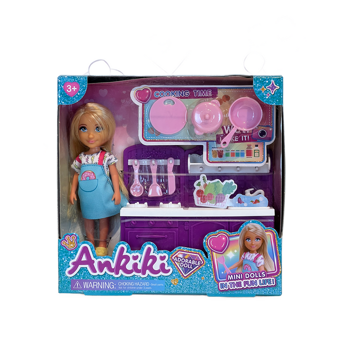 Ankiki Cooking Time Doll 3+ (606036),CN