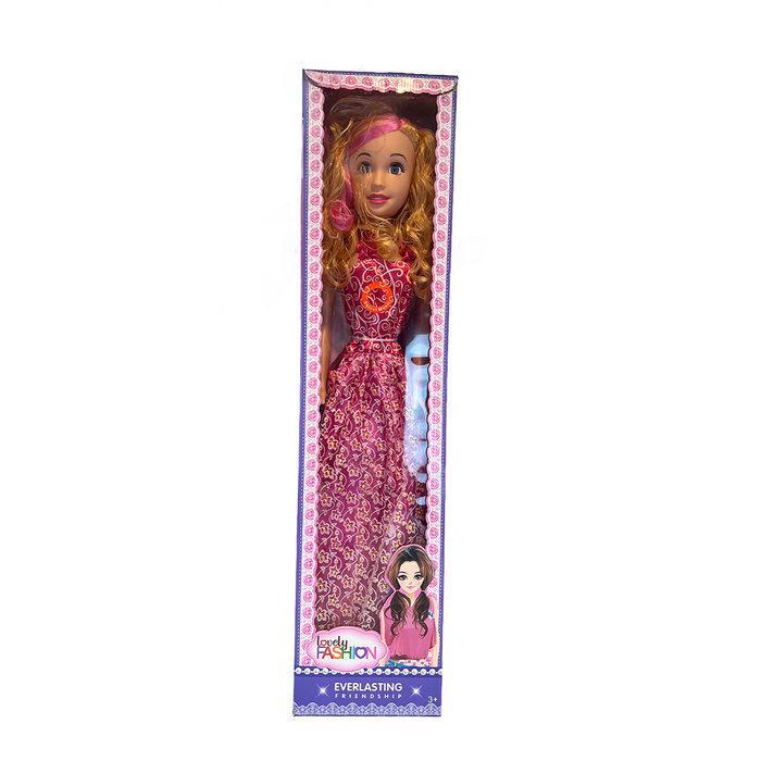 Lovely FASHION 38inc Music Doll B/O,3+ (KT063B-1),CN