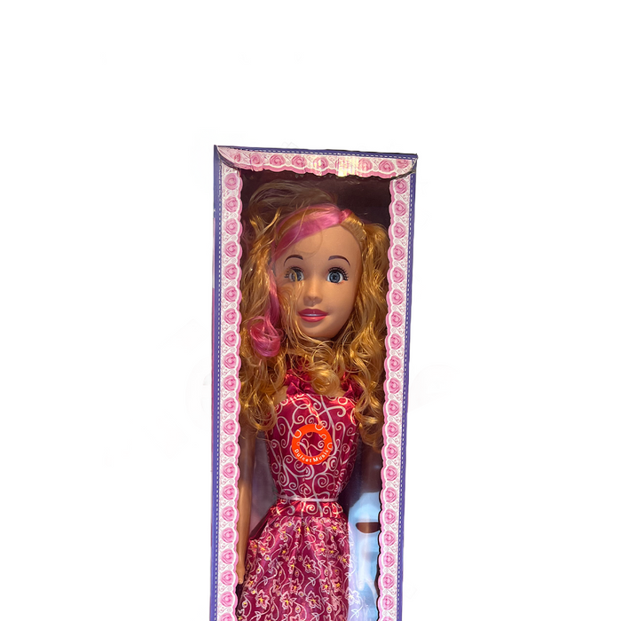 Lovely FASHION 38inc Music Doll B/O,3+ (KT063B-1),CN