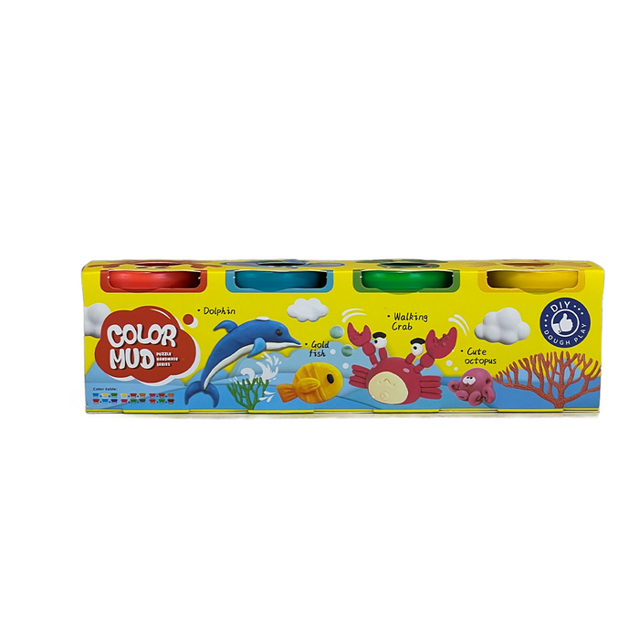 Jia Pei Le DIY Color Mud Animals DIY 3+ (5838-236),CN