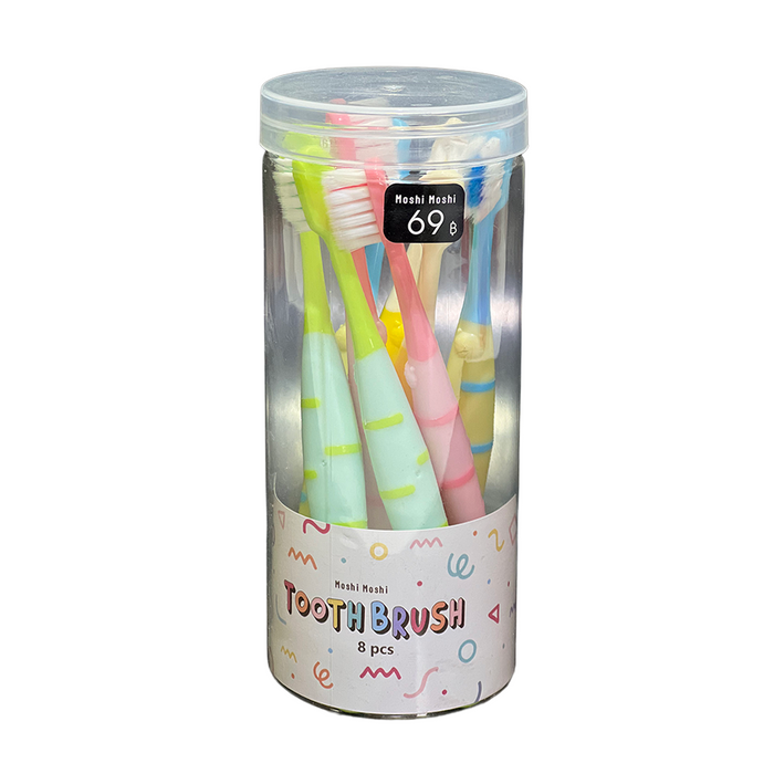 8 PCS TOOTH BURASH
