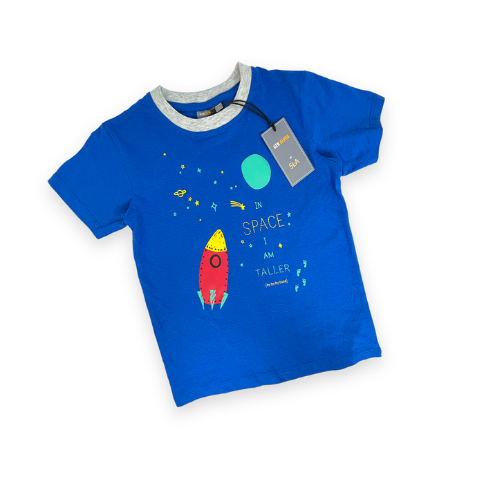 Spaceship Casual Wear Set - Keedlee - boys short and t-shirt sets - Bangladesh