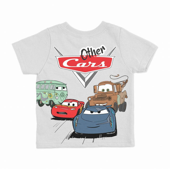 CARS OFF WHITE TSHIRT - Keedlee - boys short and t-shirt sets - Bangladesh