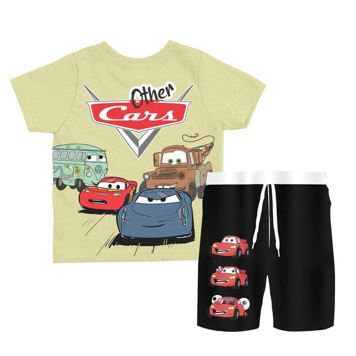 CARS L.YELLOW TSHIRT - Keedlee