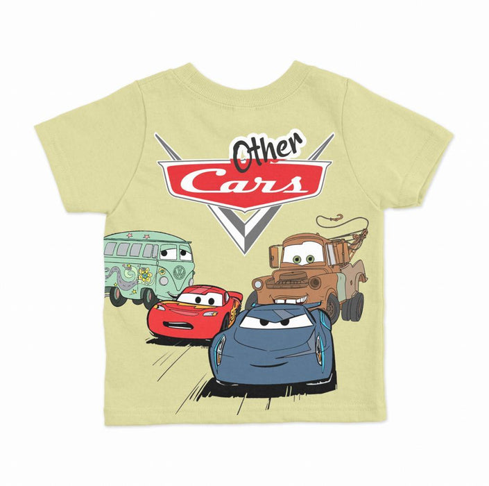 CARS L.YELLOW TSHIRT - Keedlee