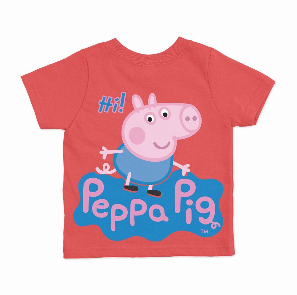 PEPPA PIG ORANGE TSHIRT SET