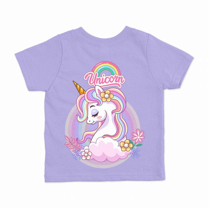 UNICORN D PURPLE TSHIRT - Keedlee - girl t-shirt - Bangladesh