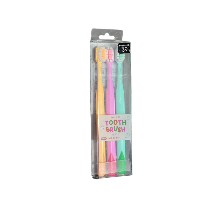 3PCS TOOTH BURASH MOSHI