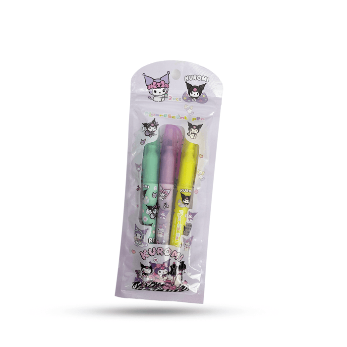 Highlighter Set Kuromi - Keedlee - kids Stationery set - Bangladesh