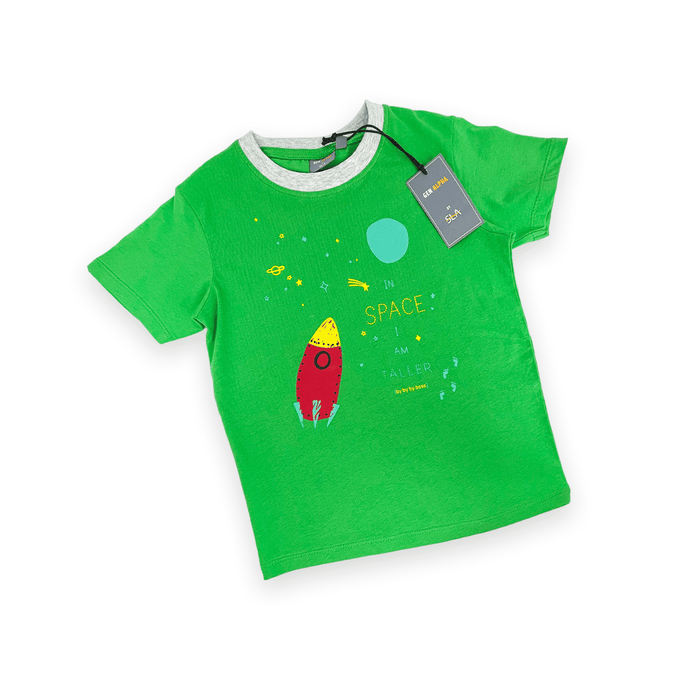 Spaceship Casual Wear Set - Keedlee - boys short and t-shirt sets - Bangladesh