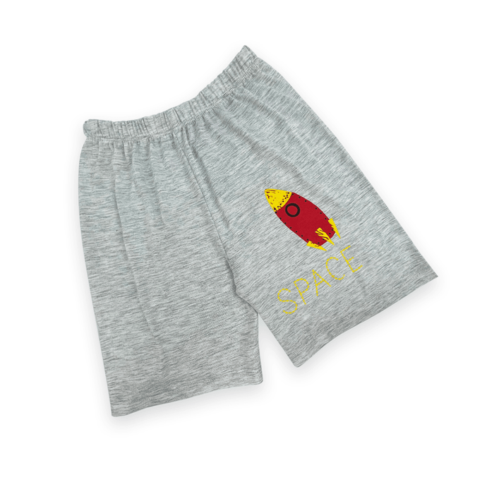 Spaceship Casual Wear Set - Keedlee - boys short and t-shirt sets - Bangladesh