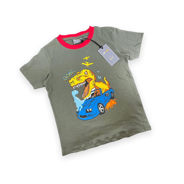 T-rex Casual Wear Set - Keedlee - boys short and t-shirt sets - Bangladesh