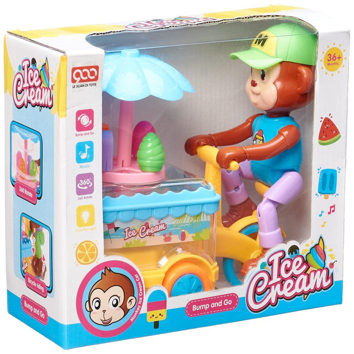 Monkey Ice Cream Car Toy - Keedlee - Kids Musical Toys & Instruments - Bangladesh