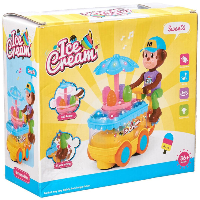 Monkey Ice Cream Car Toy - Keedlee - Kids Musical Toys & Instruments - Bangladesh