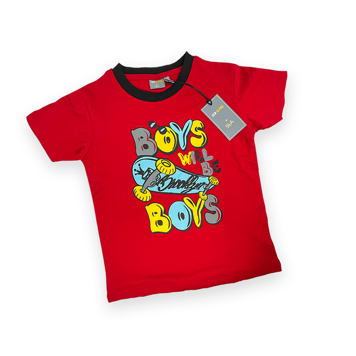 Skater Casual Wear Set - Keedlee - boys short and t-shirt sets - Bangladesh