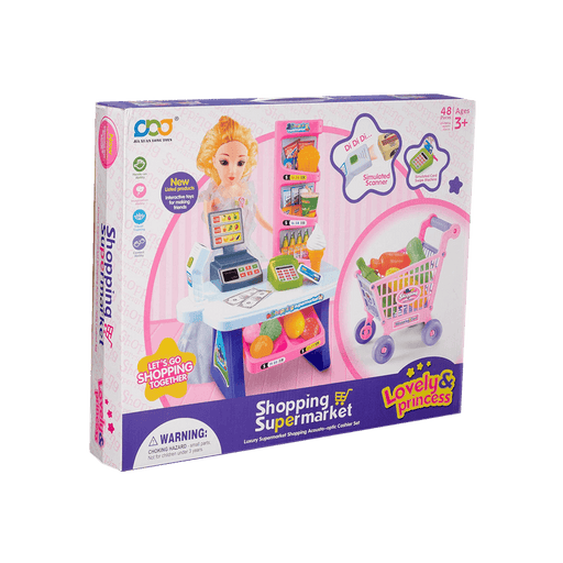 Girls Shopping Supermarket Toy - Keedlee - Girls Shopping Supermarket Toy - Bangladesh