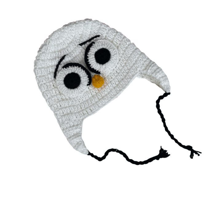 WOOLEN SNOWMAN BEANIE - Keedlee - wool Winter Caps - Bangladesh
