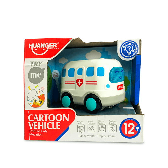 Huanger Cartoon Vehical Ambulance (HE0537) - Keedlee