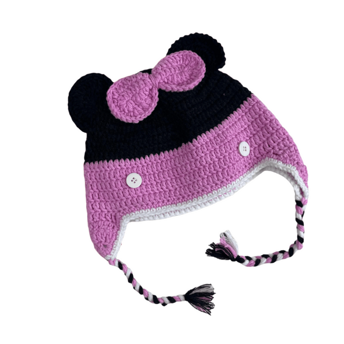 WOOLEN MINNIE BEANIE - Keedlee - wool Winter Caps - Bangladesh