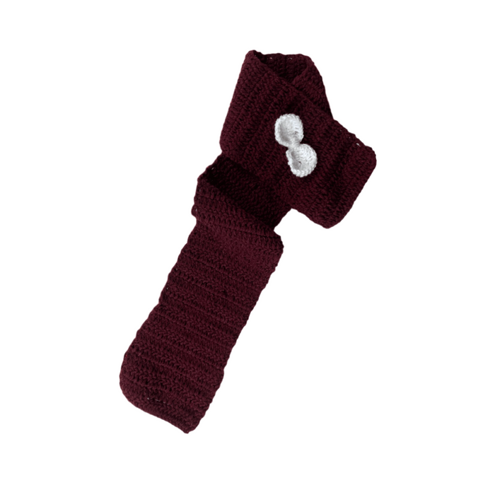 WOOLEN BOW TIN MUFLER - Keedlee - Woolen Muffler - Bangladesh
