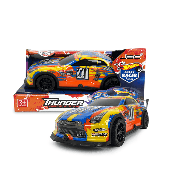 Jbc Thunder Racing Car 3+ (ju688-23) - Keedlee - Remote Control Car - Bangladesh