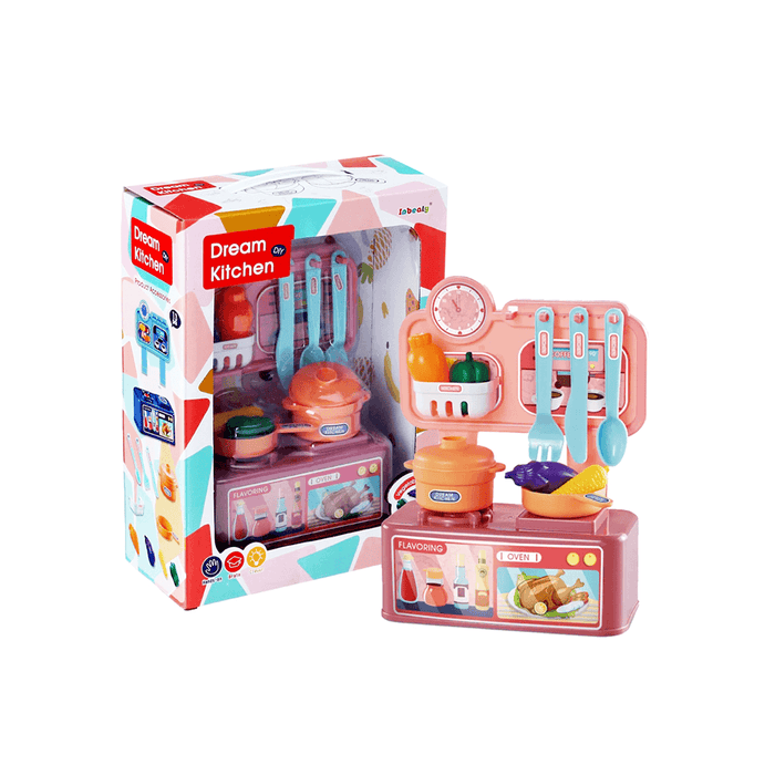 Inbealy Dream Kitch Pink DIY (599-2) - Keedlee - Toys Cars Trains & Vehicles - Bangladesh