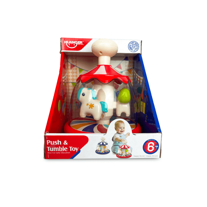 Huanger Push & Tumble Toy (HE8085) - Keedlee - Toys Cars Trains & Vehicles - Bangladesh