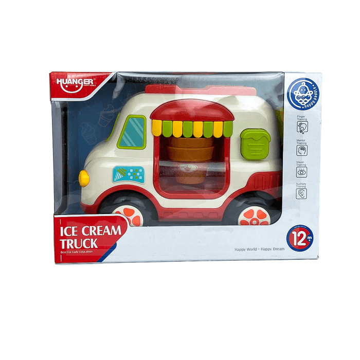 Huanger Ice Cream Truck (HE8065) - Keedlee - Toys Cars Trains & Vehicles - Bangladesh