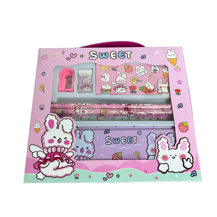 stationary set with pencil box