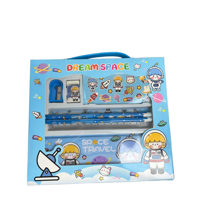 stationary set with pencil box