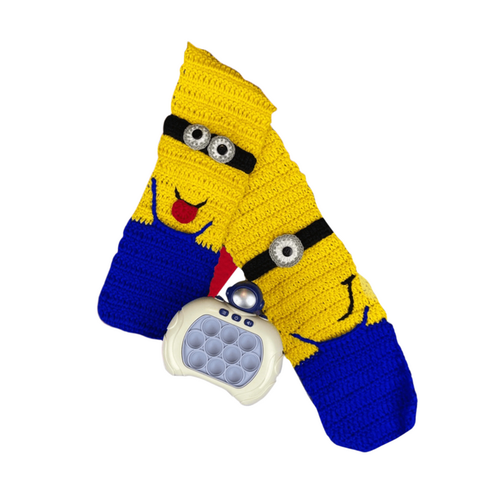 WOOLEN MINION MUFLER - Keedlee - Woolen Muffler - Bangladesh