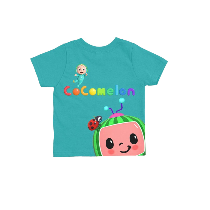COCOMELON LGREEN TSHIRT
