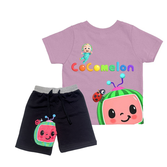 COCOMELON L. PURPLE TSHIRT