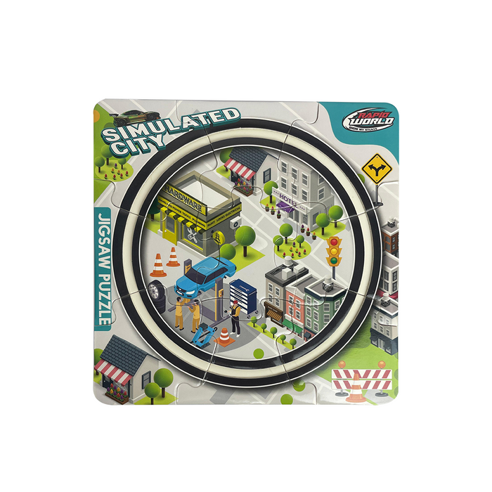 Puzzle track Engineering 2in1 Asst 3+(6688-351)
